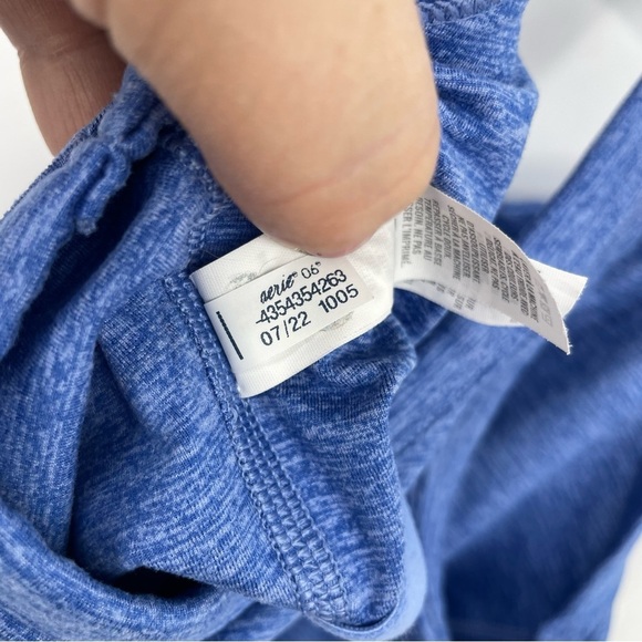 Aerie Offline The Hugger Jumpsuit Blue Lion One Piece Workout Bodysuit Pocket XL - Picture 5 of 6